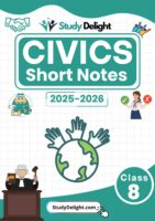 Class 8 Civics Short Notes 2025-2026 | Digital eBook (PDF)