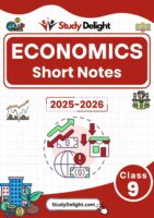 Class 9 Economics Short Notes 2025-2026 | Digital eBook (PDF)