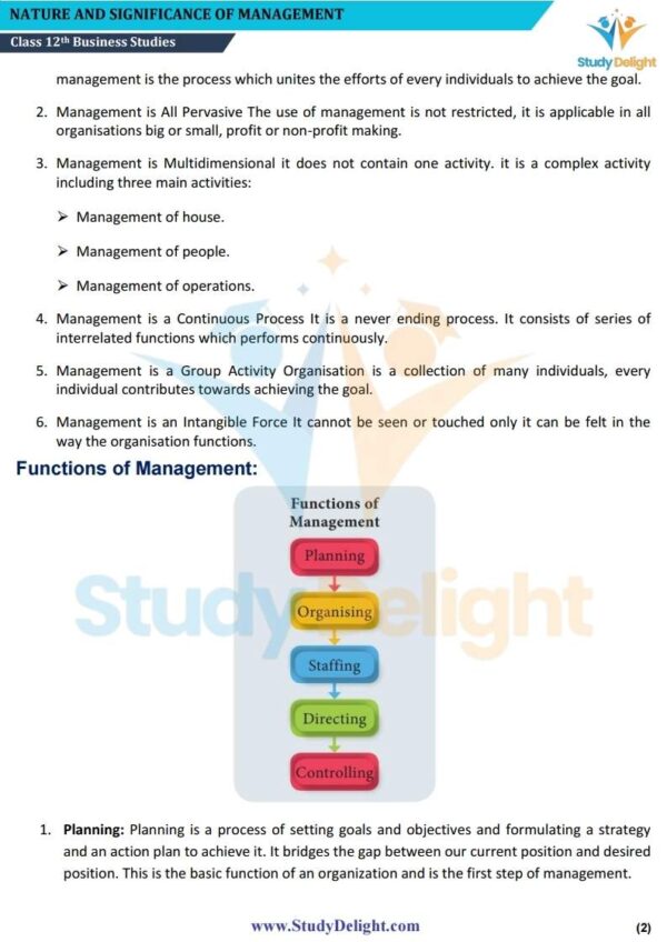 Class 12 Business Studies Short Notes 2025-2026 | Digital eBook (PDF)
