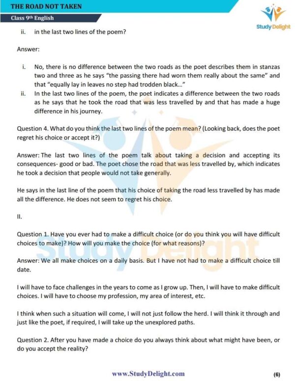 Class 9 English (Beehive) Short Notes 2025-2026 | Digital eBook (PDF)