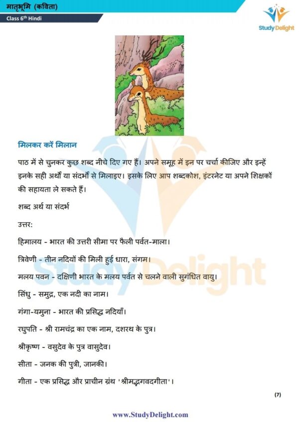 Class 6 Hindi Short Notes 2025-2026 | Digital eBook (PDF)