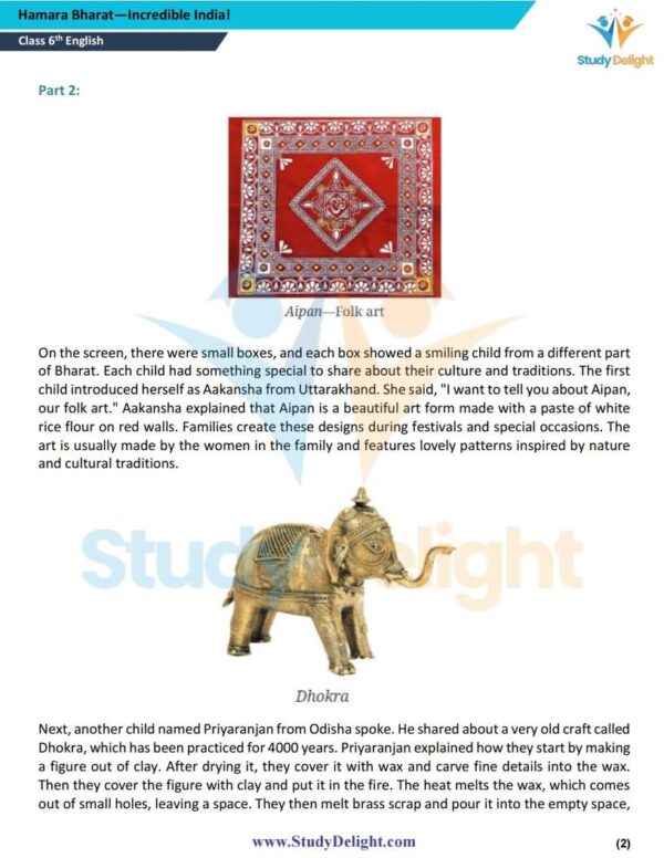 Class 6 English Short Notes 2025-2026 | Digital eBook (PDF)