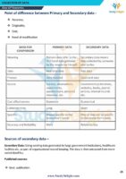 Class 11 Economics: Statistics for Economics Short Notes 2025-2026 | Digital eBook (PDF)