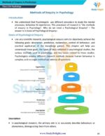 Class 11 Psychology Short Notes 2025-2026 | Digital eBook (PDF)
