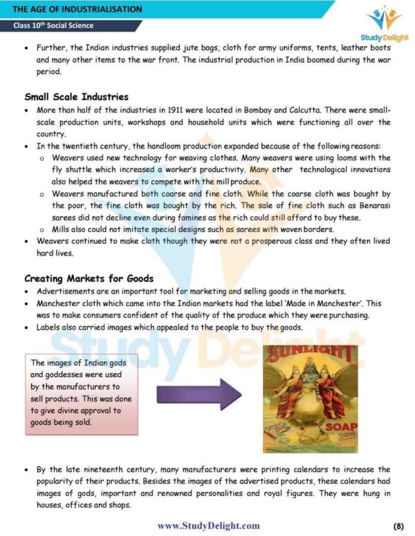 Class 10 History Short Notes 2025-2026 | Digital eBook (PDF)