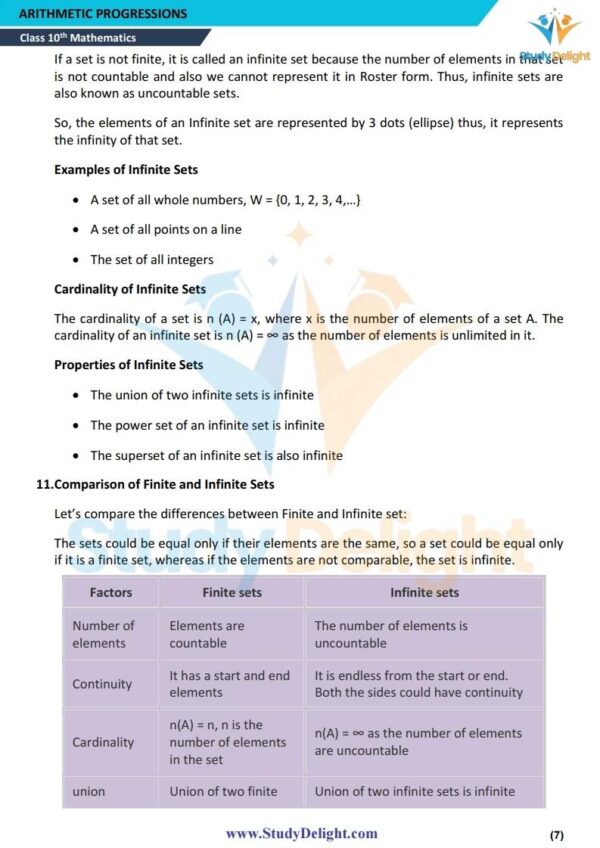 Class 10 Math Formula Sheet 2025-2026 | Digital eBook (PDF)