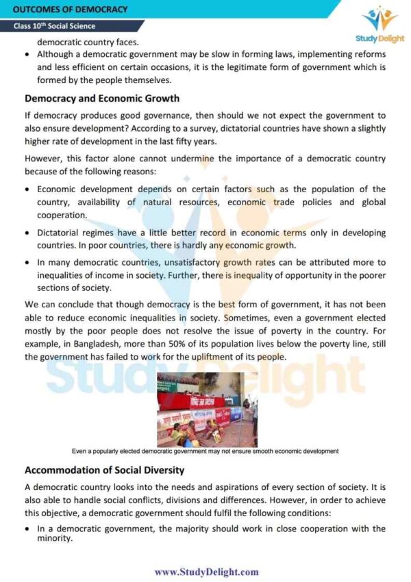 Class 10 Civics Short Notes 2025-2026 | Digital eBook (PDF)