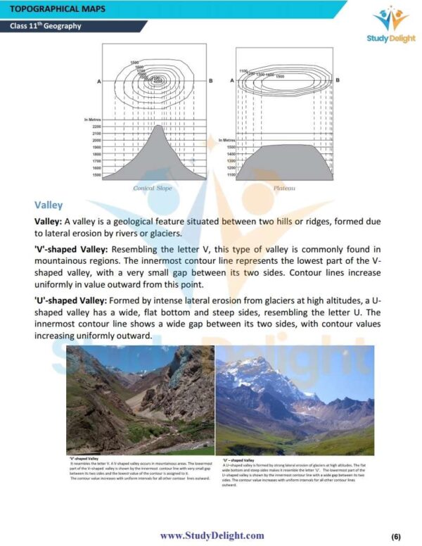 Class 11 Geography: Practical Work in Geography Short Notes 2025-2026 | Digital eBook (PDF)