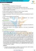 Class 12 Economics: Indian Economic Development Short Notes 2025-2026 | Digital eBook (PDF)