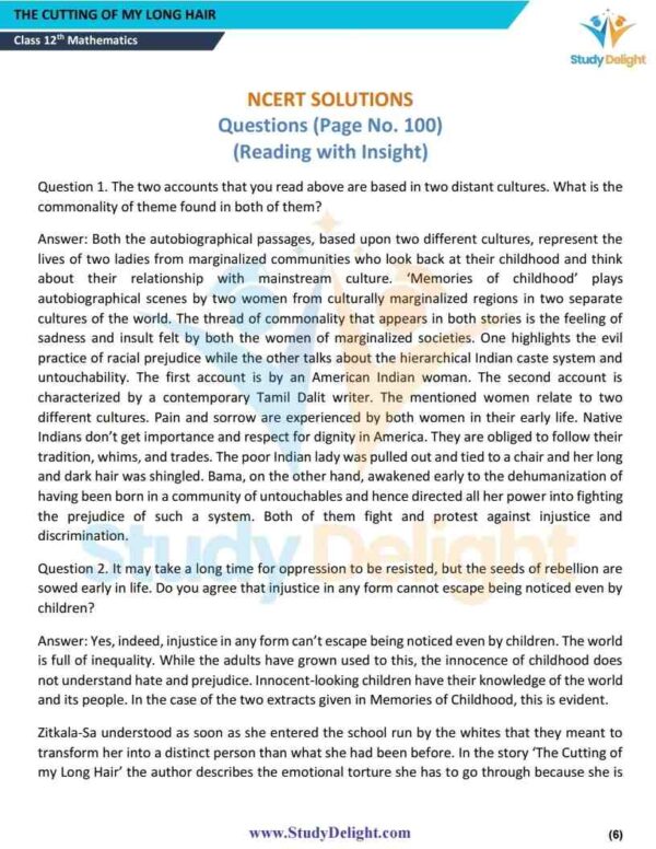 Class 12 English (Vistas) Short Notes 2025-2026 | Digital eBook (PDF)