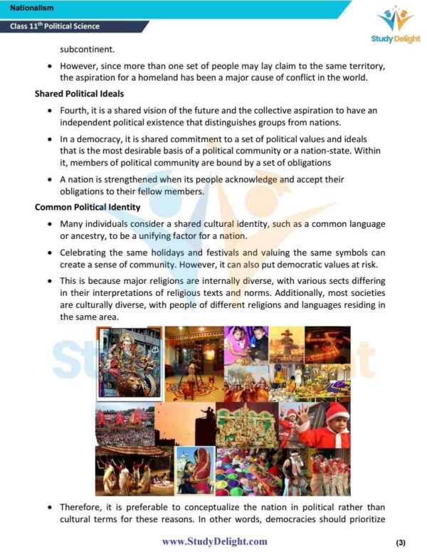 Class 11 Political Science: Political Theory Short Notes 2025-2026 | Digital eBook (PDF)