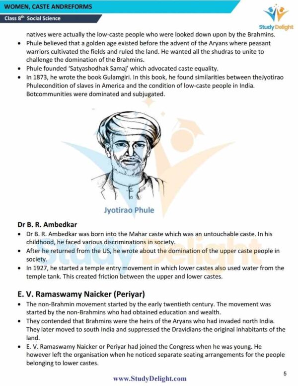 Class 8 History Short Notes 2025-2026 | Digital eBook (PDF)
