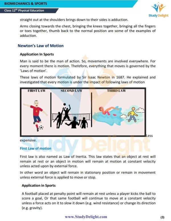 Class 12 Physical Education Short Notes 2025-2026 | Digital eBook (PDF)