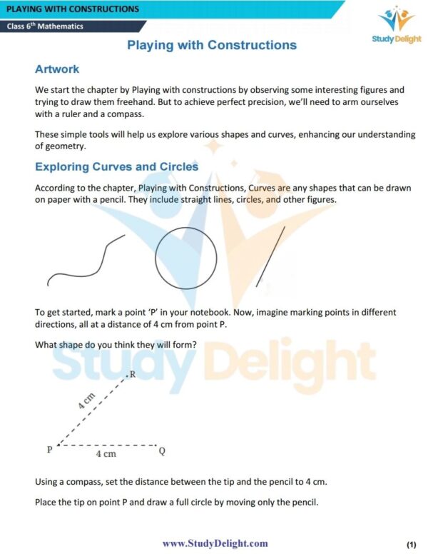 Class 6 Math Short Notes 2025-2026 | Digital eBook (PDF)