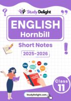 Class 11 English (Hornbill) Short Notes 2025-2026 | Digital eBook (PDF)