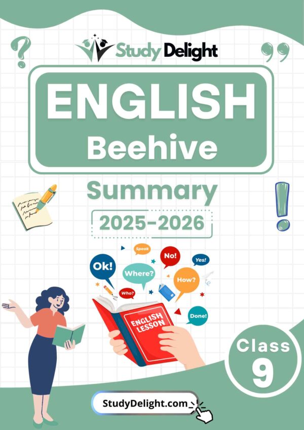 Class 9 English (Beehive) Summary 2025-2026 | Digital eBook (PDF)