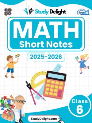 Class 6 Math Short Notes 2025-2026 | Digital eBook (PDF)