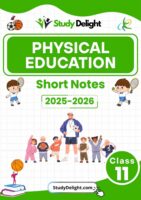 Class 11 Physical Education Short Notes 2025-2026 | Digital eBook (PDF)