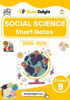 Class 9 Social Science Formula Sheet 2025-2026 | Digital eBook (PDF)